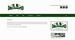 Desktop Screenshot of hwdrummond.com